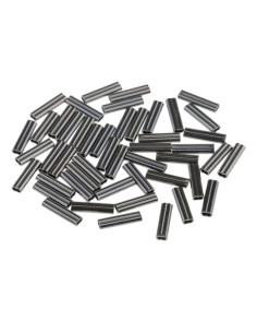 Aluminium Climps Double Piranha 2.3mm 100pcs